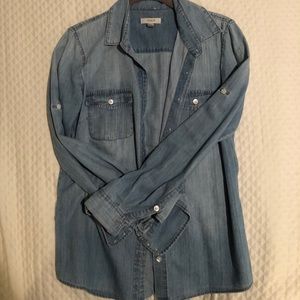 J crew denim button down